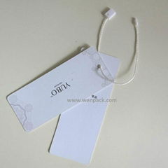 custom printed clothing hang tag