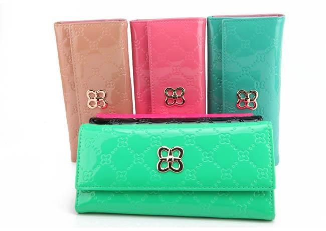 lady wallet small clutch purse passport application