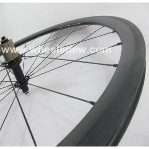 700C*38mm Tubular Road Bike Carbon Wheelset   3