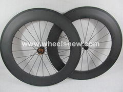 700C*88mm Clincher Road Bike Carbon Wheelset