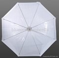 dome shape transparent LED umbrella 3