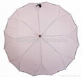 16ribs  flower shape mini pink lady umbrella 3