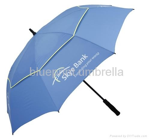 double layer high quality windproof golf umbrella 2