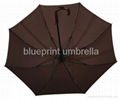  fiberglass frame wooden handle man rain umbrella 3