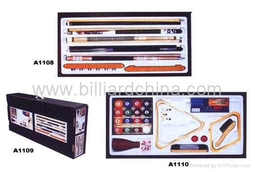 Billiard accessory kit set