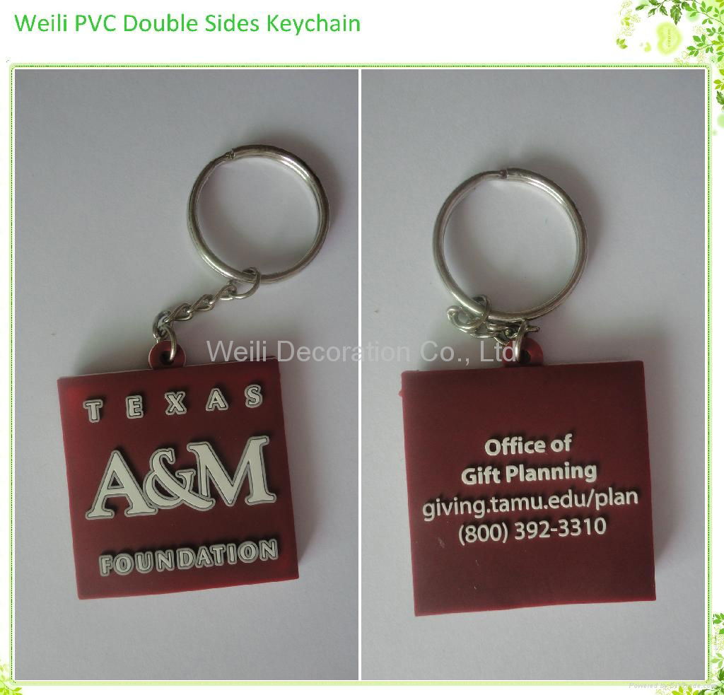 3D High Quality PVC Soft Keychain 4