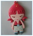 Cute 3D Keychain/Soft pvc Keychain/Rubber Keychain 3