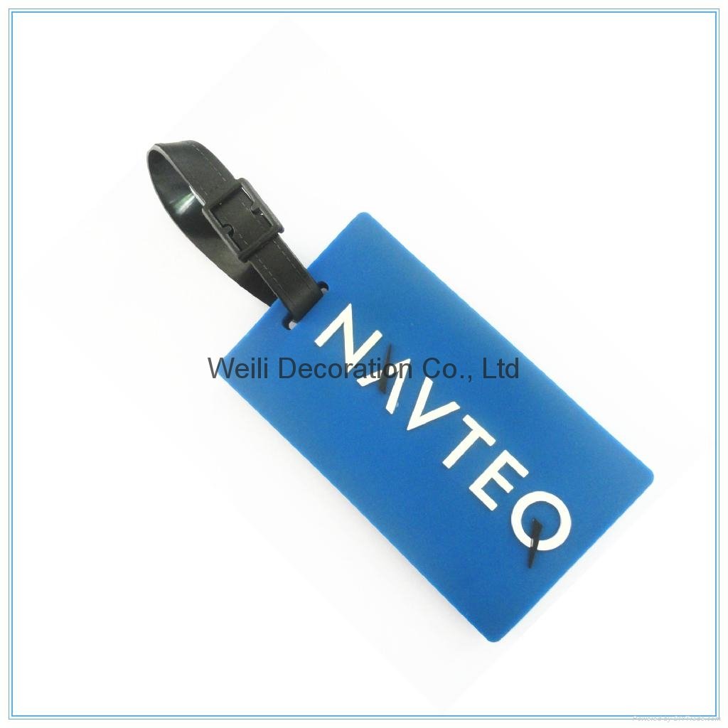 High Quality hard pvc L   age tag with loop  3