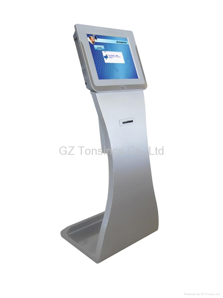 Automatic Banking Wireless Touchscreen Queue Management System