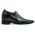 Black business men's leather shoes 2