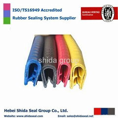 Flocked Lined Window Rubber