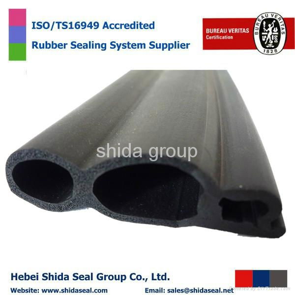 Dual Durometer Rubber Weatherstrip 5