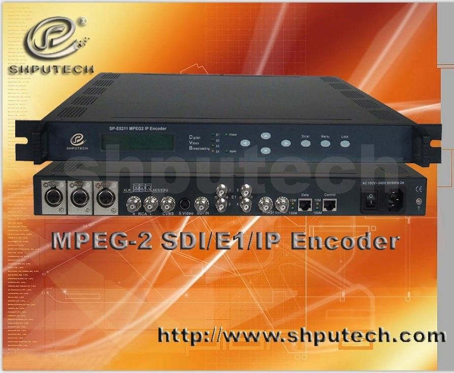 MPEG2 IPTV Encoder