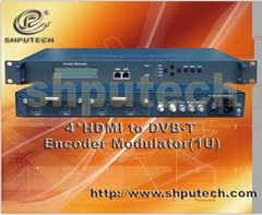 4*HDMI to DVB-T Encoder Modulator