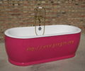 Independent type cast iron bathtub 2