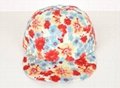 Flower baseball cap