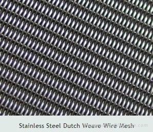 Stainless Steel Dutch Weave Wire Mesh 2