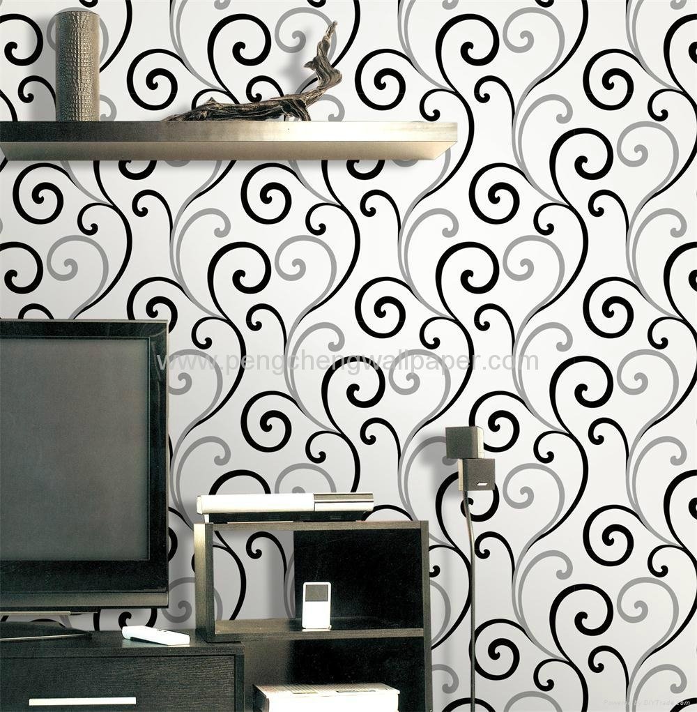 Delicate colors 3d stone wallpaper for hotels decoration  4