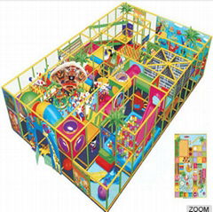 2013 kids amusement equipment naughty castle indoor playground