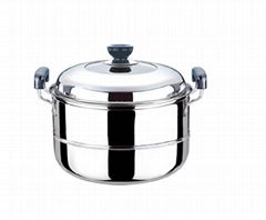 Stainless Steel Steam Pot