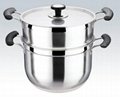 Korean Style 2 Layers Multi-functional Steam Pot 1