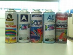 spray paint aerosol packing can