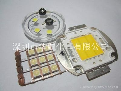 大功率LED集成封装硅胶 2