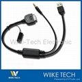 New Brand For BMW iPod interface cable Audio Cable( AUX USB) 