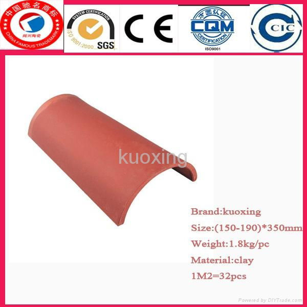 clay roof tiles material made in china