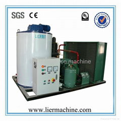 LIER commercial flake ice machine for food preservation in supermarket