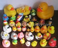 baby bath floating yellow rubber duck