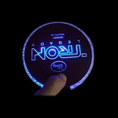 LED lighted up Coaster