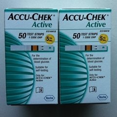 Accu-chek active 50's test strips