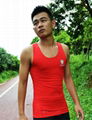 OEM wholesale sleeveless comression sportswear 1