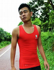 OEM wholesale sleeveless comression sportswear