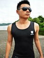 OEM wholesale sleeveless comression sportswear 2