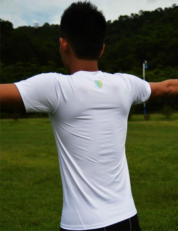 short sleeve customized lycra compression wear 4