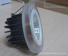 New designed 10W LED downlight with two sources SMD&COB(HXTH-A10010-01)