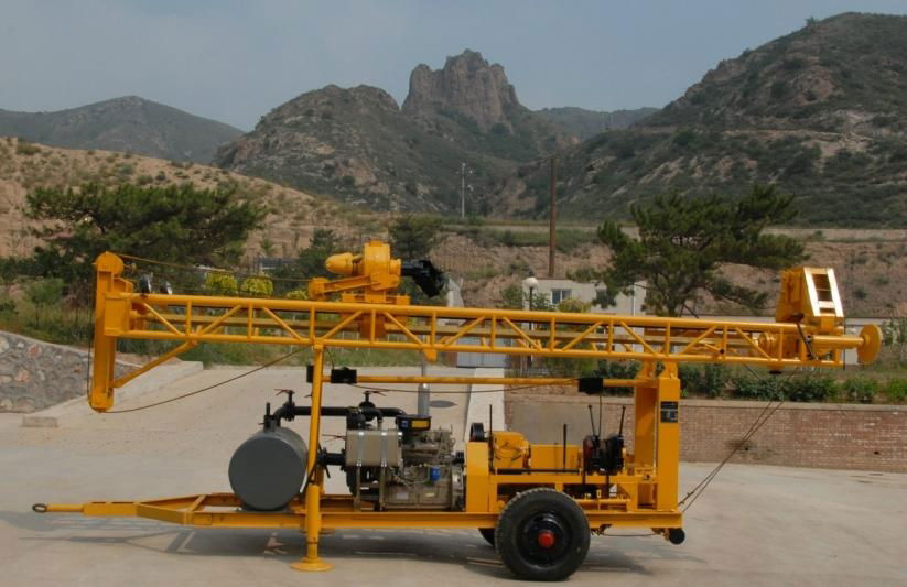 Trailer Mounted Drilling Rig