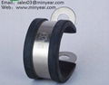 Rubber Lined P- Clips pipe auto parts