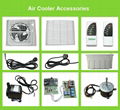 60L Mobile Water Air Cooling with Plastic Body 4