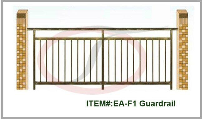 Anti_Rust Modular Steel Balcony Handrail