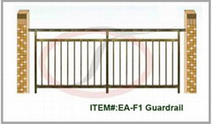 Anti_Rust Modular Steel Balcony Handrail