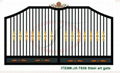 Custom Modular Ornament Steel Gates 1