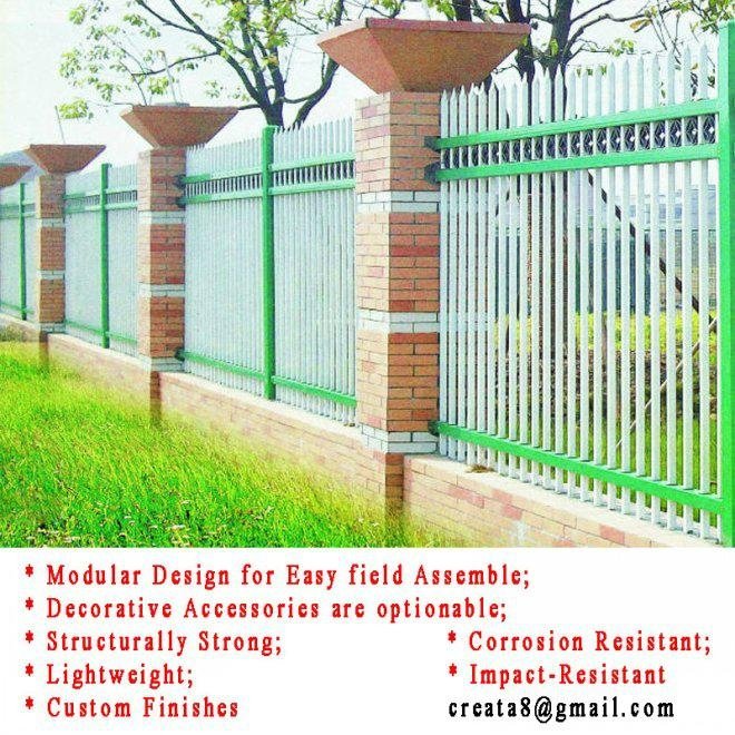 Custom Modular Ornament Metal Fence for Farm 2