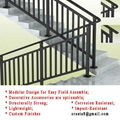 New Style Modular Steel Stair Hand Railings 1