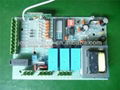 Control board with torque adjustment for AC gate operator 