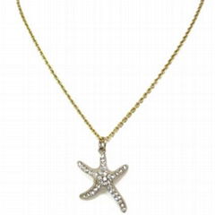 New Fashion Star Pendant Necklace Jewelry