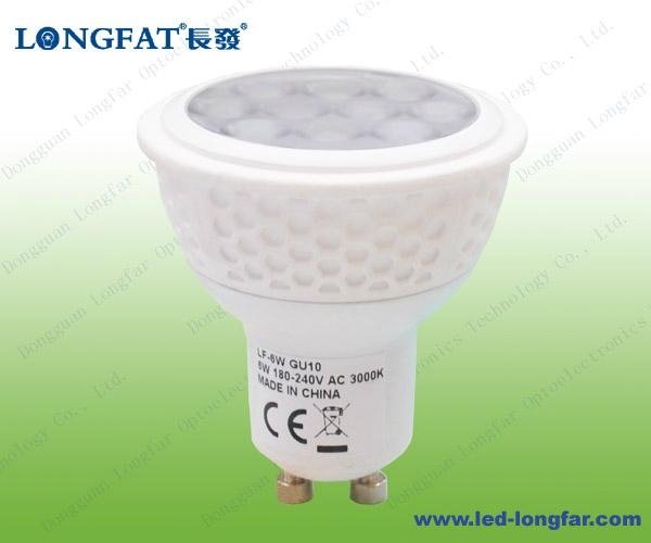 led spotlight COB GU10 40d with CE Approved
