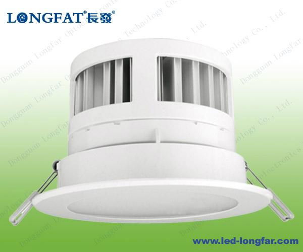 led down light 12W 5 Inch  with flat surface